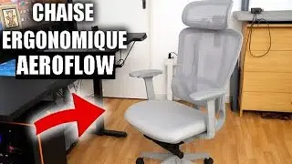 CHAISEBUREAU365 A&Eacute;ROFLOW WHITE 2025 💺 CONFORT ERGONOMIQUE & DESIGN RESPIRANT CERTIFI&Eacute;