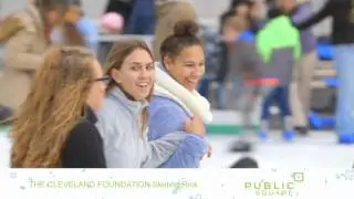 The Cleveland Foundation Skating Rink in Public Square