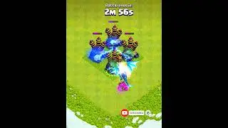 Electro dragon vs Air defence 😱 clash of clans #coc #shorts #clashofclans