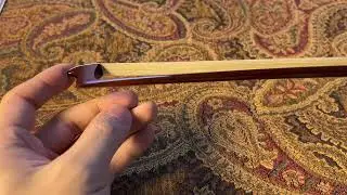 Guest order violin and silver bow~#violinbow #violinbowmaker #peccatte 