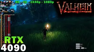 Valheim | RTX 4090 | Ryzen 9 7950X | 8K - 4K - 1440p - 1080p | Maximum Settings
