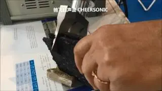 201751002 Cheersonic Ultrasonic cooked rubber cutting system