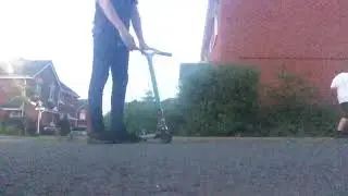 Scooter riding part #1 in ross england