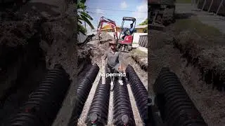 Septic Tank Drain Filed Installation