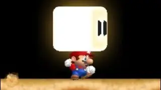 Weird mini Mario high jump trick