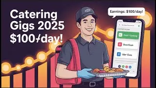 How to Get Catering Delivery Jobs in 2025 | High-Paying Gigs, Apps, and How to Start Fast