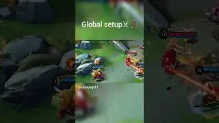 Global duo setup💀 #mobilelegends #mlbb #shorts