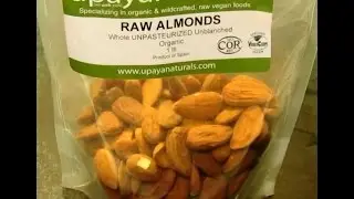 Product Review: Truly RAW unpasteurized almonds from Upaya Naturals