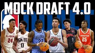 2023 NBA Mock Draft 4.0! Draft Day! (Full 2 Rounds)