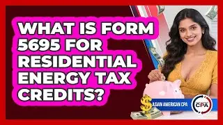 What Is Form 5695 For Residential Energy Tax Credits? - Asian American CPA