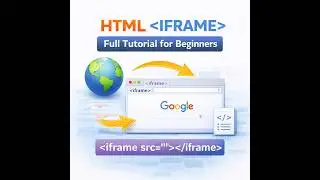 How to Use Iframe in HTML | How to Embed YouTube Video Using Iframe | Iframe Tutorial for Beginners