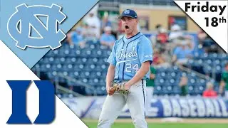 #15 North Carolina vs Duke (8 TOTAL HRs) Highlights | College Baseball Highlights 2022