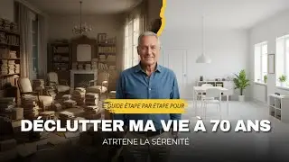 Guide étape par étape pour désencombrer avant vos 70 ans