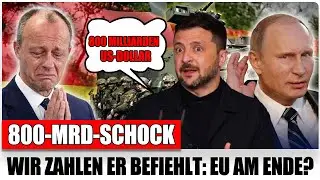 🔥 ROTE WARNUNG! Selenskyj z&uuml;ndet die 800-Mrd.-Dollar-Schuldenbombe &ndash; Gas-Schock, EU am Abgrund