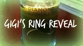 Apple Slice Diamond Candle Ring Reveal