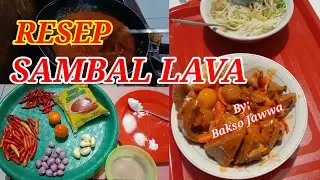 resep sambal lava #wr_baksojawwa #baksopontianak #kulinerindonesia