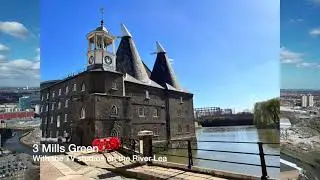Just a minute over Bow - Aerial views in East London