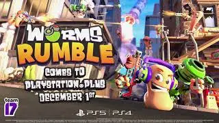 Worms Rumble Reveal Trailer w/ Gameplay| PS5, PS4, PC