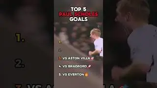 Best Paul Scholes Goals✨
