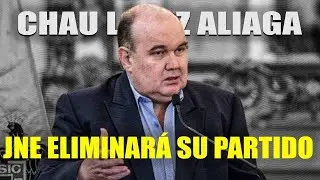 JNE Eliminará al PARTIDO de Rafael Lopez Aliaga....
