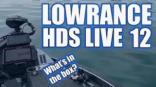 Unboxing the Lowrance HDS Live 12 Fish Finder with Active Imaging 3-IN-1 Transducer Bundle
