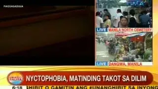 UB: Phobia o matinding takot, sanhi ng karanasan ng tao