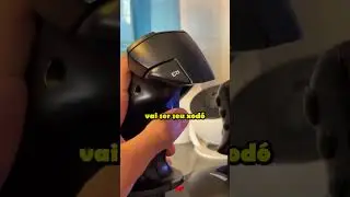 COMPREI um VOLANTE de AVI&Atilde;O!!! #shorts