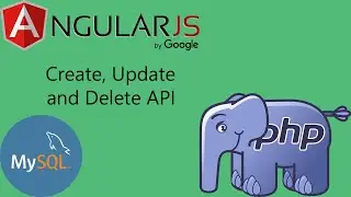 Simple Angular JS, PHP and MySQL based Web API