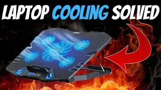 Обзор охлаждающей подставки для ноутбука TopMate C5 | Игры и интенсивное использование | Stream Tech