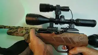 Vastfire ,  Adjustable focus hunting light for air rifles .