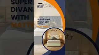 Super King Divan Bed with Mattress | Tender Sleep | Luxury Comfort & Storage