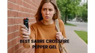🧴 Лучший перцовый гель Sabre Crossfire | Перцовый гель SABRE 2-в-1 со съёмным брелоком-свистком🧴