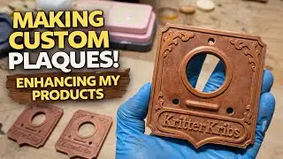Designing & Casting Custom Plaques for My Products