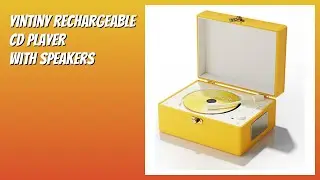 REVIEW (2026): Yintiny Rechargeable CD Player with Speakers. Features