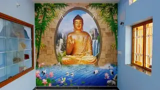 Buddha Customized Wallpaper# design  interior in