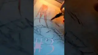 Портрет по фото на заказ #art #portrait #artist #timelapseart