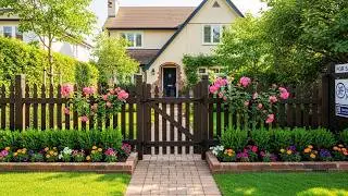 15 Front Yard Fence Ideas | That Instantly Boost Curb Appeal & Home Style!