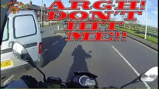 motorcycle close call