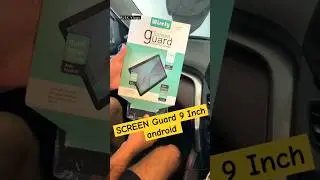Screen guard for 9 inch android stereo for car  #grandvitara #screenguard #androidstereo
