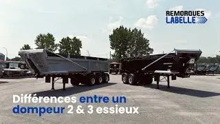 Dompeurs Cross Country | 2 ou 3 essieux? On vous explique la diff&eacute;rence!