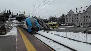 Kolejnych kilka pociągów na stacji Zabrze.