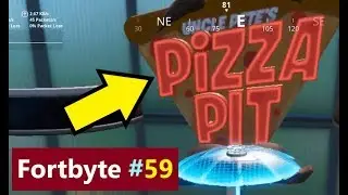 Fortnite Fortbyte 59 / Fortbite 59 |Accessible with durrr emoji inside pizza pit restaurant fortnite