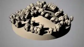 MultiScatter  AnimTest:06-rotate use normal