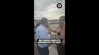 House Democrat furious after being denied entry to ICE facility