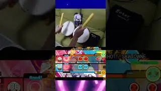 [Drum] M@GICAL☆CURE! LOVE &hearts; SHOT! (feat. Hatsune Miku) - @SAWTOWNE  | VOCALOID SONG [Osu] #shorts