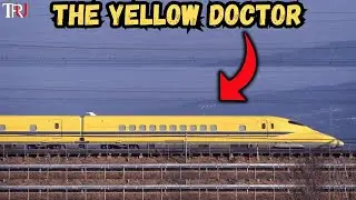 The Japanese Shinkansen Bullet Train  'Dr. Yellow'