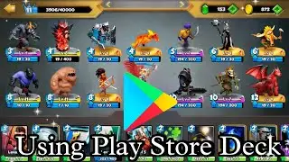 Castle Crush 🔥 Using Play Store Deck 🔥 Hard Gameplay 🔥