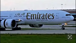 LANDING and TAKEOFF kings and queens Airbus at Techo International Airport Welcomed 