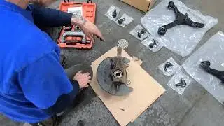 Lower Control Arms, Ball Joints, Sway Bar Links & Outer Tie Rods on a 2006 Honda CR-V