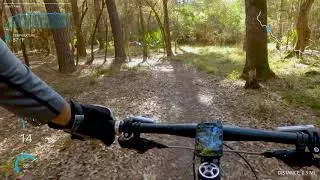 Spring Creek MTB Trail - Race to Gosling Strava Segment